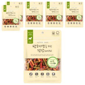 굿데이 반려견을 위한 건강레시피 져키, 혼합맛(비프/야채), 300g, 6개 (30,810원)