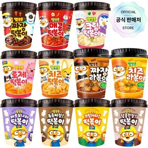 뽀로로 떡볶이 5+5 (+뽀로로 삼각츄러스 초코맛 20개 증정) (16,550원/무료)