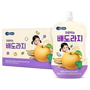 베베쿡 처음 먹는 배도라지 유아 음료, 100ml, 20개 (14,850원)