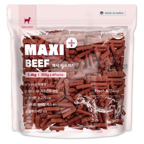 굿데이 강아지 맥시 플러스 져키, 1개, 1.4kg, 소고기 (15,210원)