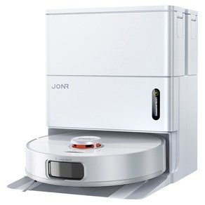 JONR 로봇청소기 T5 PRO GEN 2 열풍건조 자동세척 올인원 자동먼지비움, 화이트 (389,000원)