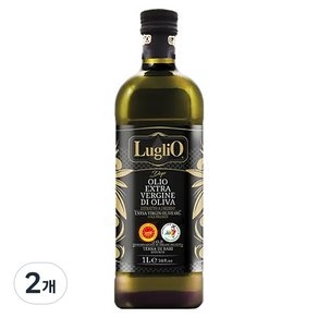 루글리오 DOP 엑스트라버진 올리브오일 산도0.19 교황청지정 냉압착 100%, 1L, 2개 (60,300원)