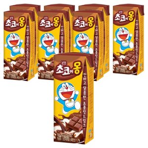 초코에몽, 190ml, 8개 (5,990원)