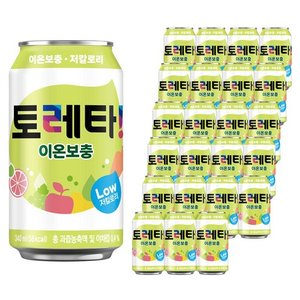 토레타 이온음료 캔, 340ml, 24개 (12,350원/무료)