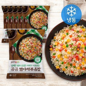 gomgom 곰곰 햄야채 볶음밥 (냉동), 300g, 6개 (9,890원)