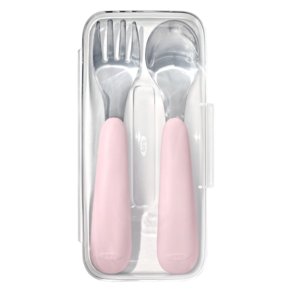 옥소토트 유아용 스푼 포크 세트, 블러썸 핑크, 케이스+스푼+포크, 1세트 (12,900원)