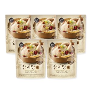 올반 삼계탕 정 900g5팩 (26,800원/무료배송)