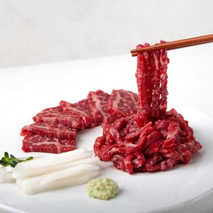 1+한우 육회 300g (냉장) (12,950원/무료)