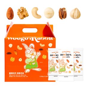 우고래빗 올웨이즈 하루견과, 20g, 100개 (65,890원)