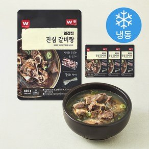 외갓집 진심 갈비탕 (냉동), 650g, 4개 (21,900원)