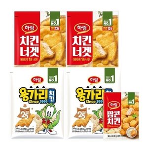 용가리치킨 300g2+치킨너겟300g2+팝콘치킨 180g(14,480원/무료)
