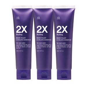 비바스 맥주효모 2X 스타일링 컬링 헤어에센스 150ml 3개 (17,600원/무배)