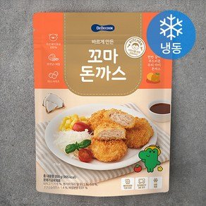 베베쿡 바르게 만든 꼬마돈까스 (냉동), 350g, 1개 (7,200원)