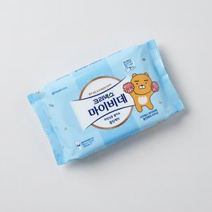 크리넥스 마이비데 클린케어 화장실용 물티슈, 리필형, 40매, 16팩 (18,000/무료)