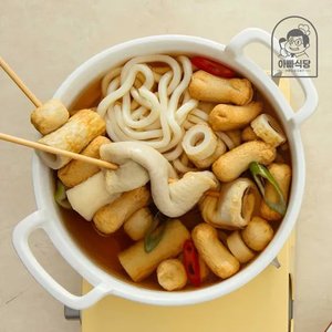 아빠식당 어묵탕 230g 5팩+고추냉이소스 2봉 (14,500원/무료)