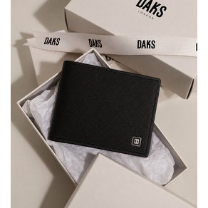 닥스 DD로고 소가죽 반지갑 + 케이스_DBWA6FC06BK (88,900원)