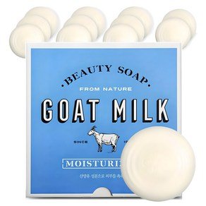 샤워메이트 산양유 비누 플러스, 90g, 12개입 (6,460원)