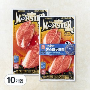 한성기업 몬스터크랩 맛살, 142g, 10개입 (11,560원) (무료)