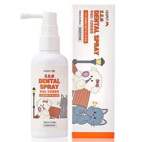 리스펫랩 반려동물 뿌리는 치약 구강청결제, 100ml, 1개 (10,320원)
