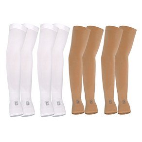 PGA투어 쿨토시 손가락형 2종, 화이트 + 스킨, 4세트 (8,720원)