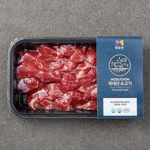 목우촌 국내산 소고기 세절 국거리용 (냉장), 300g, 1개 (13,050원)