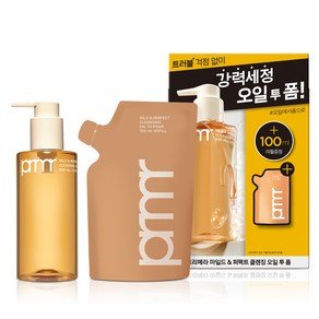 primera 마일드 앤 퍼펙트 클렌징 오일 투 폼 200ml + 리필 100ml 세트, 1개, 200 mL / 6.76 fl. oz. (21,290원)