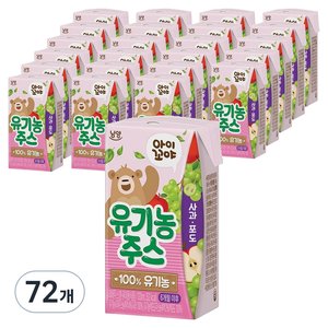아이꼬야 유기농 주스 사과포도 (36,580원)