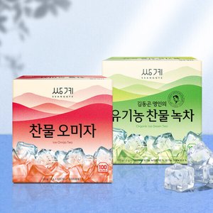쌍계명차 찬물 오미자+유기농 녹차 100T (14,890원/무료)