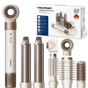 블라우풍트 7in1 멀티스타일링 BLDC 에어이지 헤어스타일러 + 거치대 세트, BLP-HD8141WGYL, 웜그레이 (125,170원)