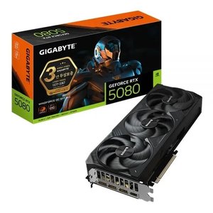 GIGABYTE 지포스 RTX 5080 WINDFORCE OC SFF D7 16GB 제이... (2,085,000원 / 무료)