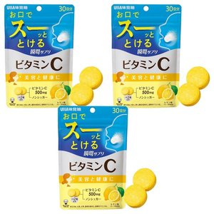유하미카쿠토 순간 서프리 비타민 C 레몬 맛 60g, 3개, 60정 (5,970원)