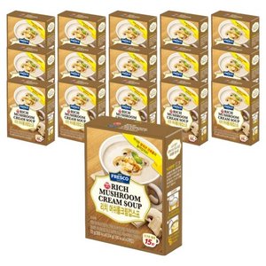 오뚜기 리치 머쉬룸크림 컵스프 3p, 72g, 16개 (43,440원)
