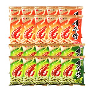 농심 새우깡 10봉 + 와사비 새우깡 10봉 (17,880원/무료)