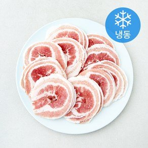 스페인산 듀록 대패 꽃삼겹살 (냉동), 1개, 500g (8,490원)