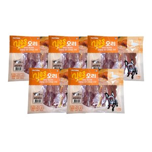 강아지 간식 기획구성 봉지 예스 오리스테이크, 300g, 5개 (11,000원/무료)