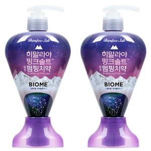 히말라야핑크솔트 브라이트닝화이트 펌핑치약, 285g, 2개 (9,900원) (무료)