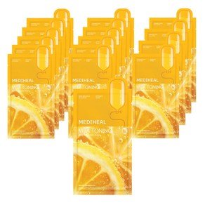 메디힐 비타 토닝 에센스 마스크팩 20ml, 1개입, 15개 (11,200원)