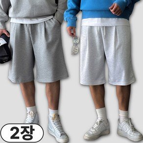 빠델 1+1당일출고 버뮤다팬츠 남자 짐웨어 헬스 운동복 6부 와이드반바지 (34,900원)