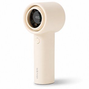 아이리버 아이스 파워 저소음 초고속 자립형 미니 휴대용선풍기, IF-30T, BEIGE (9,800원)