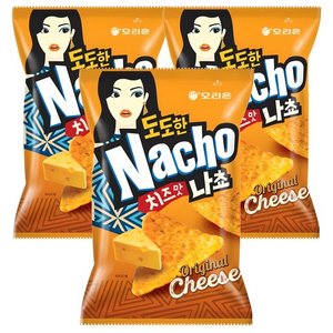 오리온 도도한 나쵸 치즈맛, 155g, 3개 (5,220원) (무료)