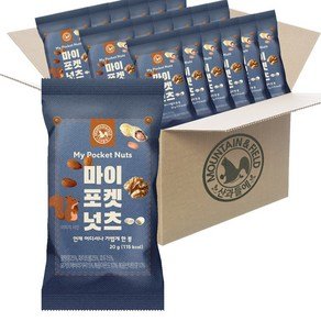 산과들에 마이포켓넛츠 하루견과, 30개 (10,800원)