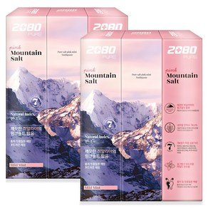 2080 퓨어치약 핑크마일드민트향, 150g, 6개 (5,850원)