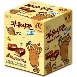 자유시간 미니 초콜릿 380g 1개 (5,780원/무료)