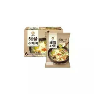 이가자연면 해물수제비 6개입 BOX (10,180원/무료)