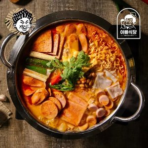 아빠식당 놀부부대찌개 600g 4팩+라면사리 2봉 (19,900원/무료)