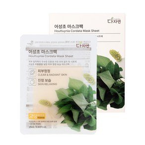다자연 어성초 마스크팩, 13개입, 1개 (9,740원)