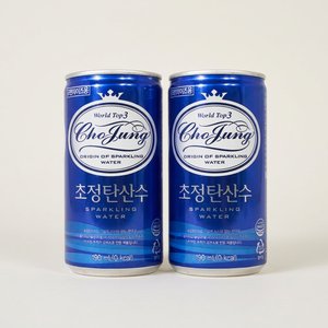 일화 초정 탄산수 플레인 190ml 캔 2박스 60캔 (18,900원/무료배송)
