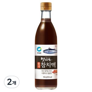 청정원 맛선생 꽃게 참치액, 950g, 2개 (6,620원) (와우무배)