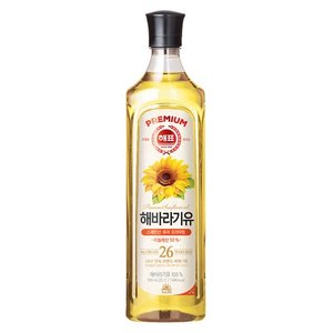 해표 해바라기유, 900ml, 1개 (3,990원) (와우무료)