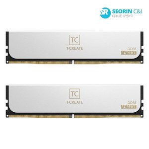 서린공식 팀그룹 T-CREATE DDR5-6000 CL40 EXPERT 화이트 패키지 서... (3,276,000원 / 무배)